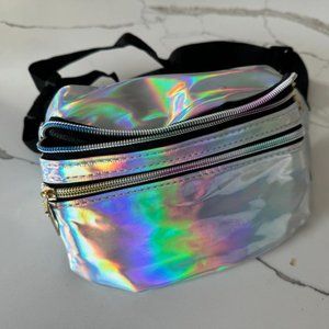 24 Iridescent fanny packs